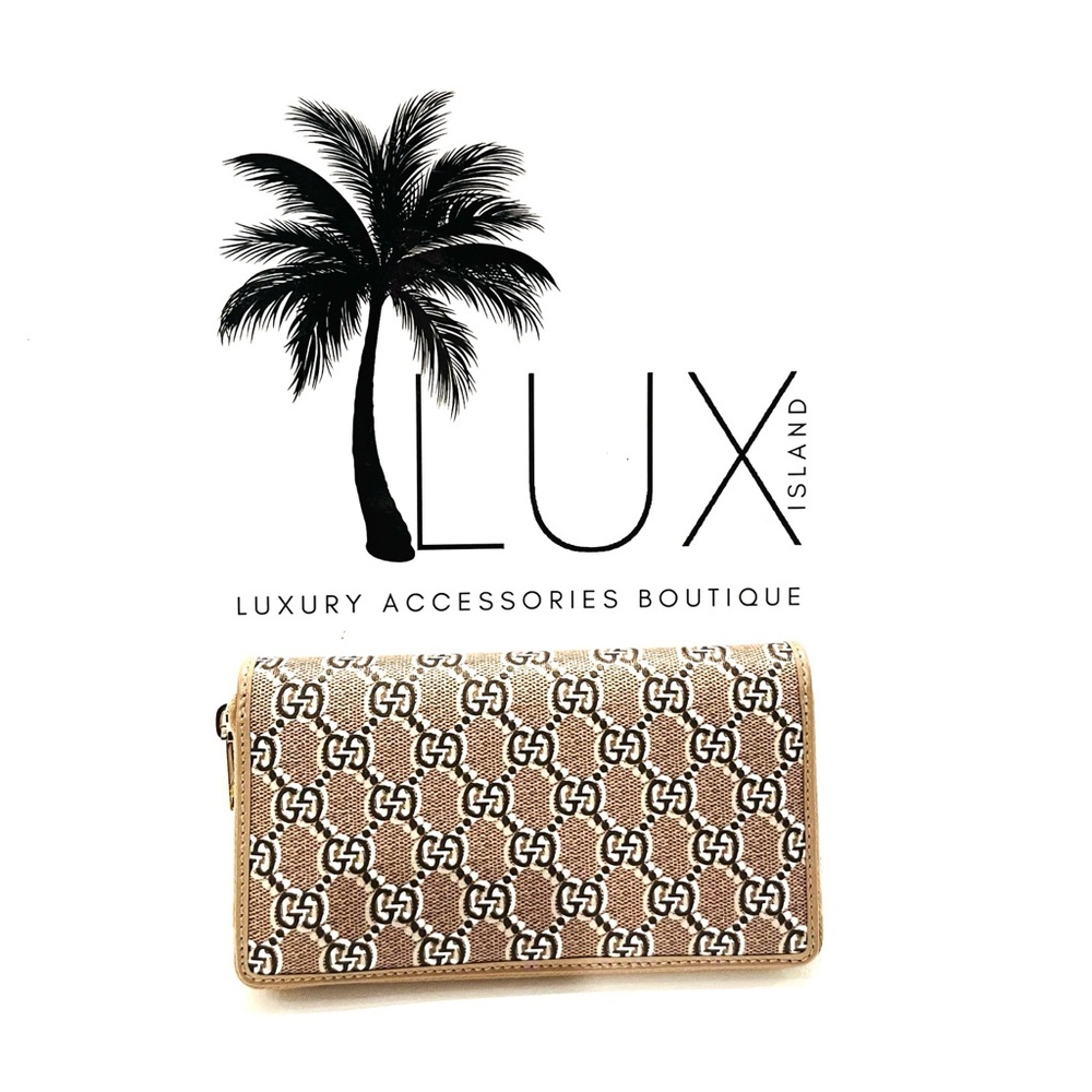 LUX ISLAND | Gucci GG Monogram Zip Around Wallet